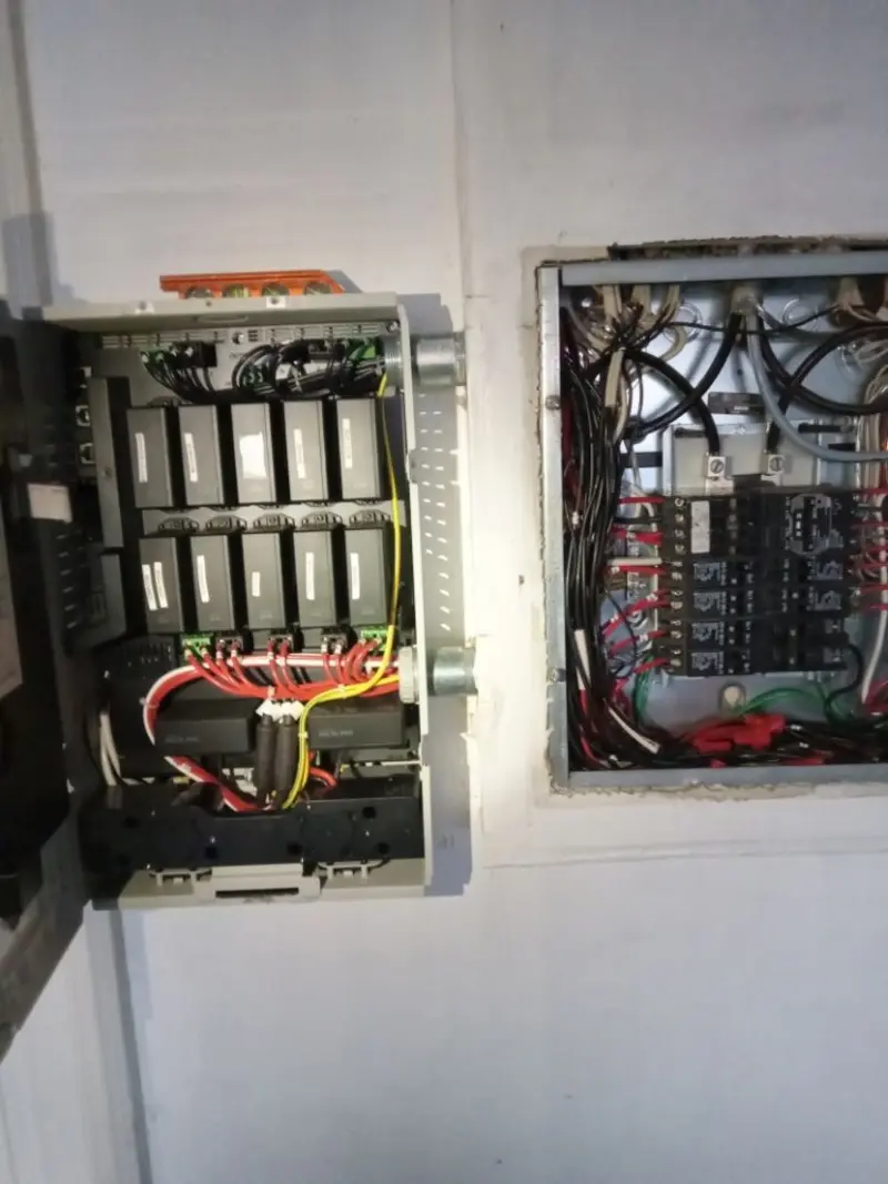 Electrical panel upgrade completed for Carbon Monoxide Detector Installation in Monticello